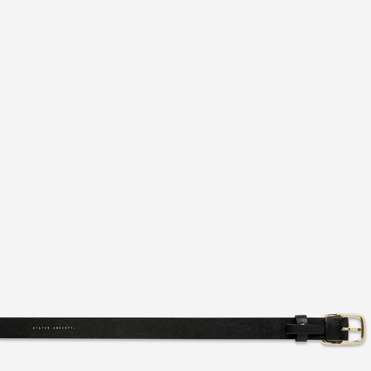 Nobody's Fault Belt - Black/Gold: The Ultimate Versatile Accessory