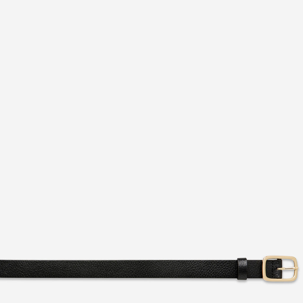 Nobody's Fault Belt - Black/Gold: The Ultimate Versatile Accessory