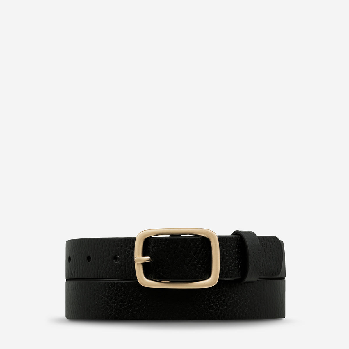 Nobody's Fault Belt - Black/Gold: The Ultimate Versatile Accessory