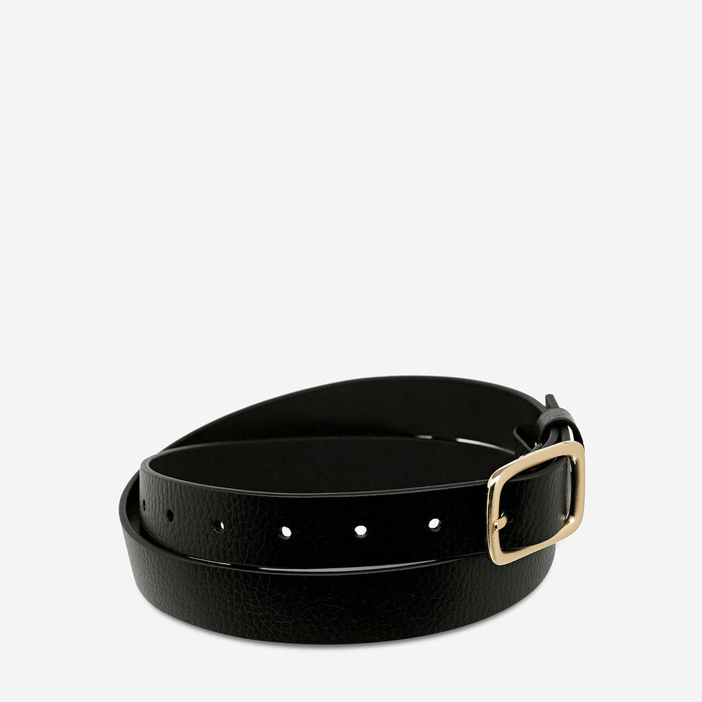 Nobody's Fault Belt - Black/Gold: The Ultimate Versatile Accessory