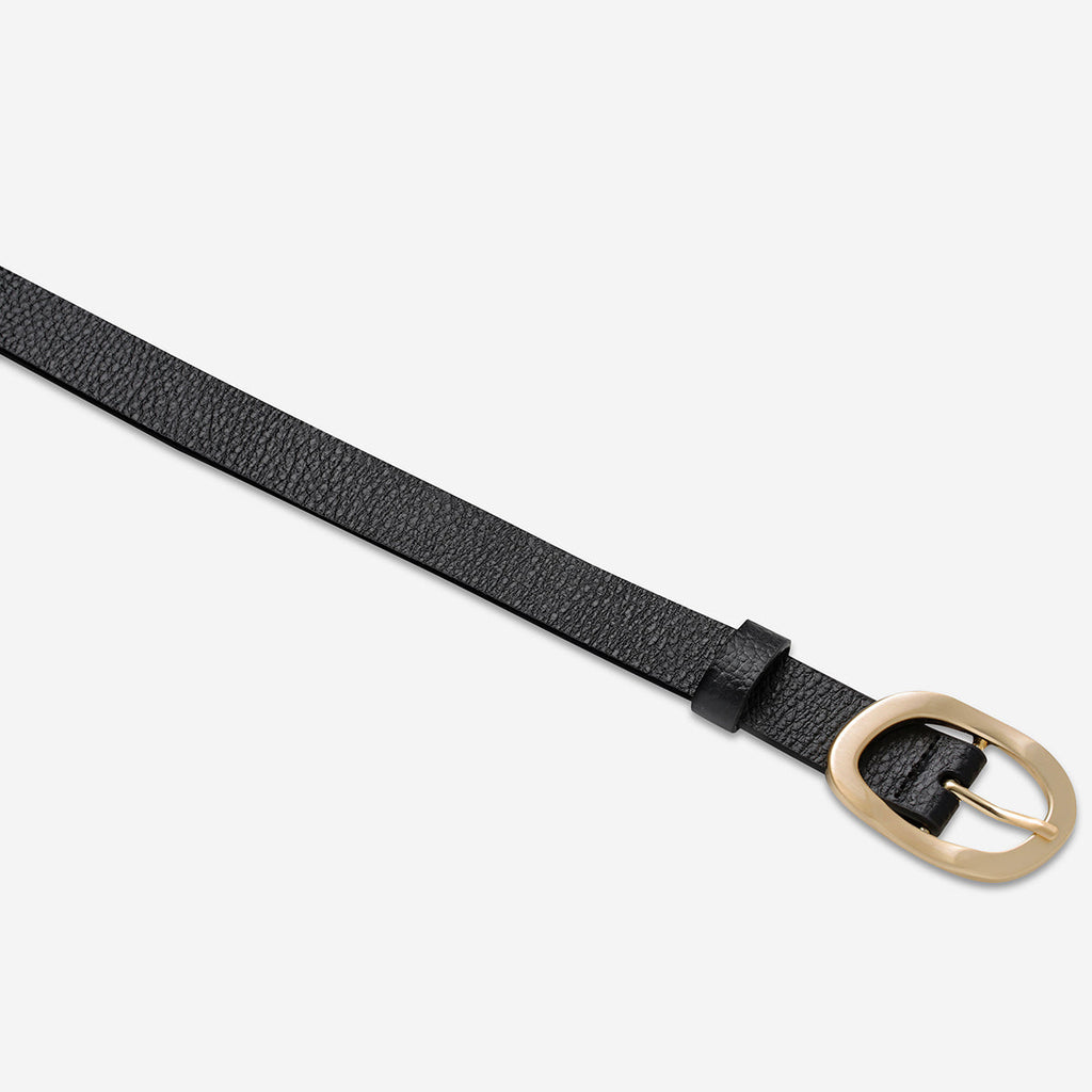 Nocturne Belt - Black/Gold: Elevate Your Style