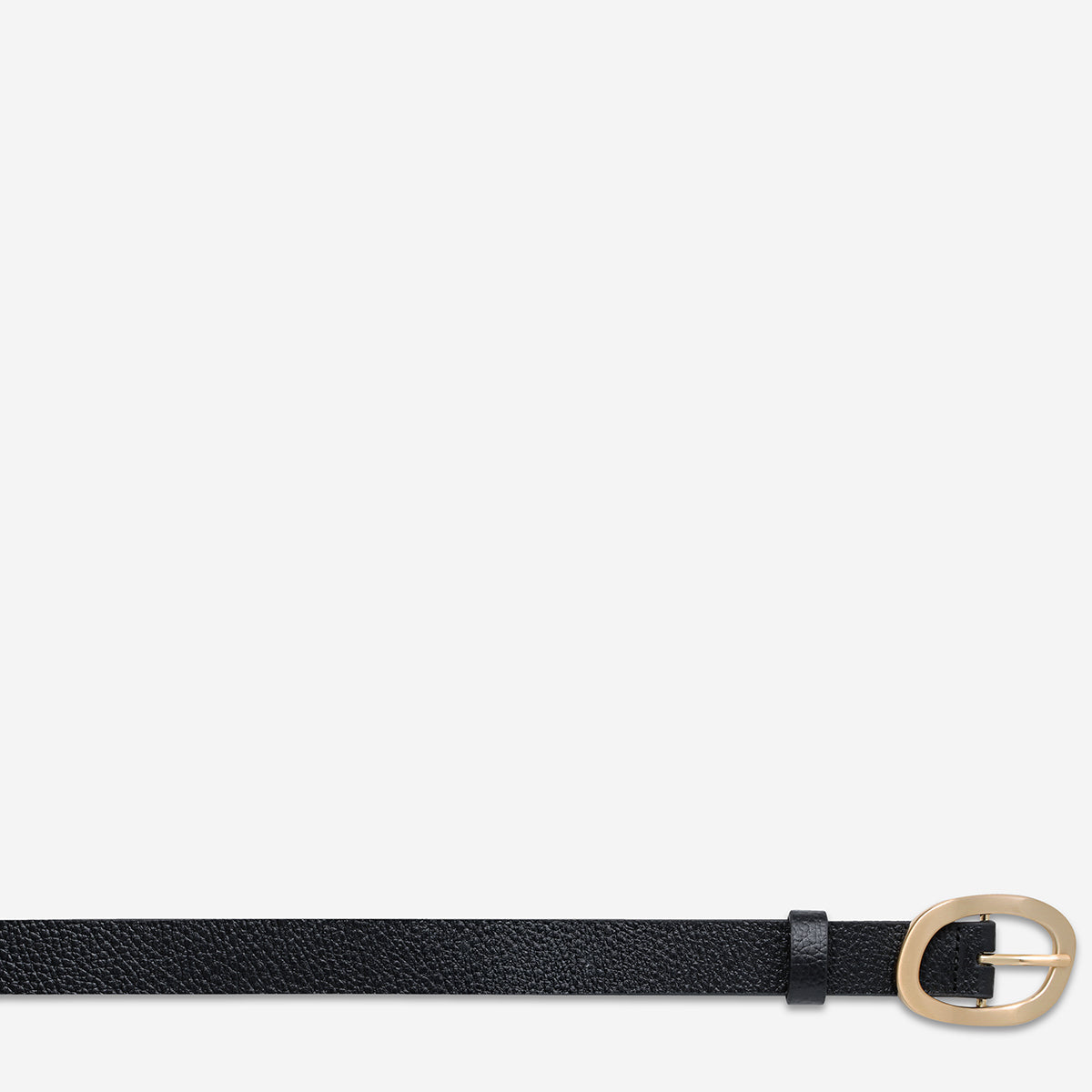 Nocturne Belt - Black/Gold: Elevate Your Style