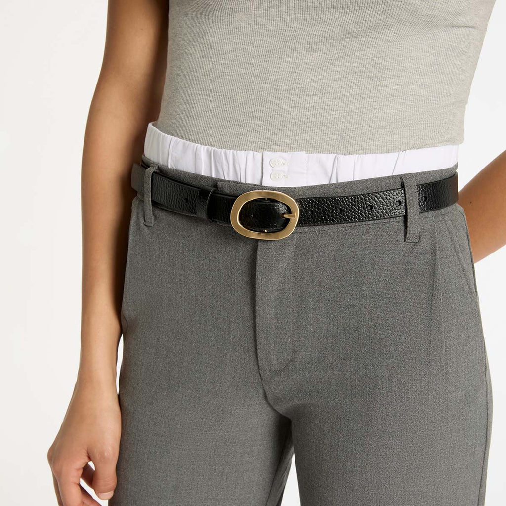Nocturne Belt - Black/Gold: Elevate Your Style